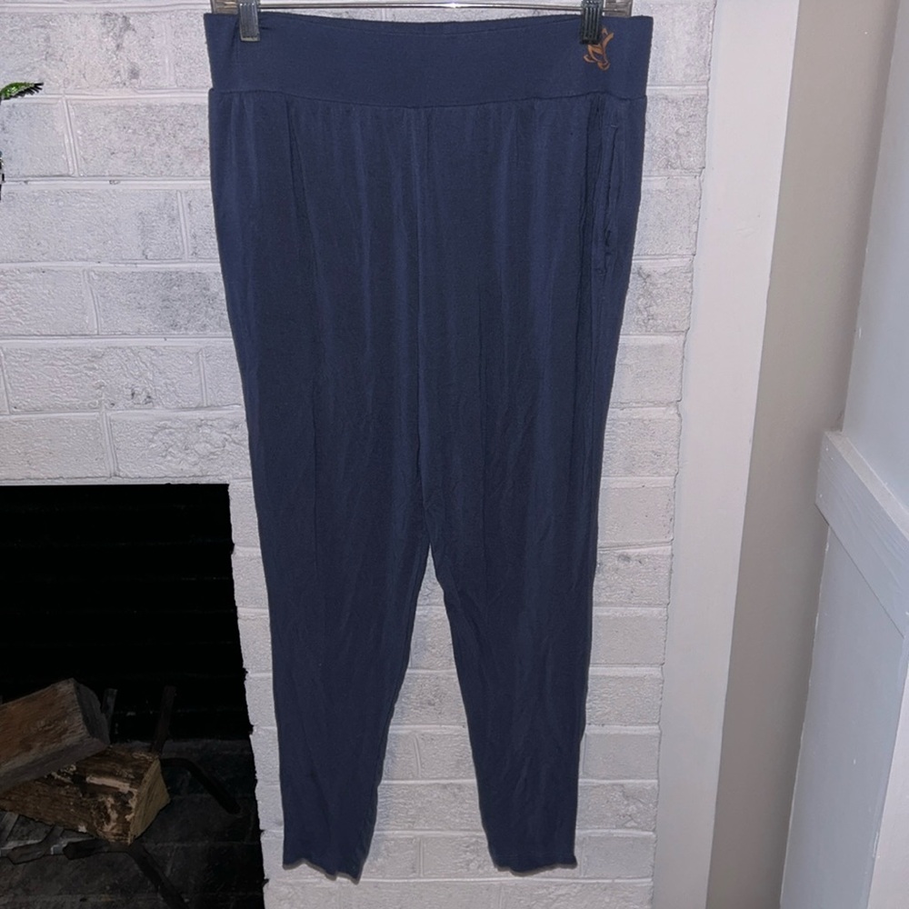 Blue Yoga Stretch Jogger Pants